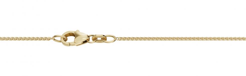 Necklace Wheat chain chain width 1.1mm