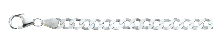 Necklace Curb Chain chain width 4.5mm