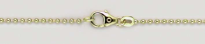 Bracelet Ball chain chain width 1.5mm