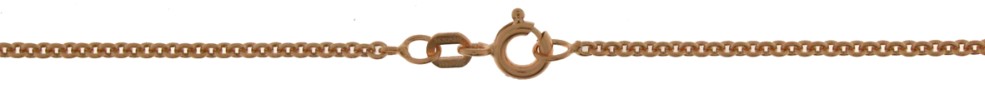 Collier Anker rund Kettenbreite 2mm