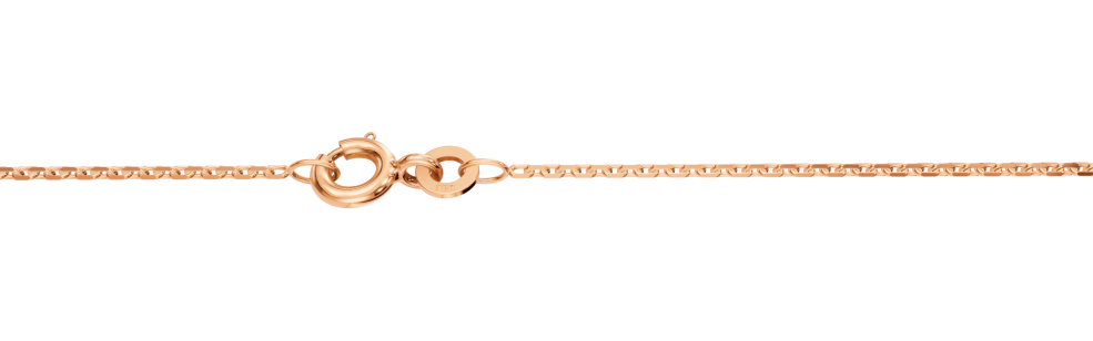 Collier Anker diamantiert Kettenbreite 1.15mm