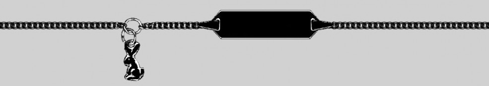 Id-Armband Panzer Kettenbreite 1.4mm