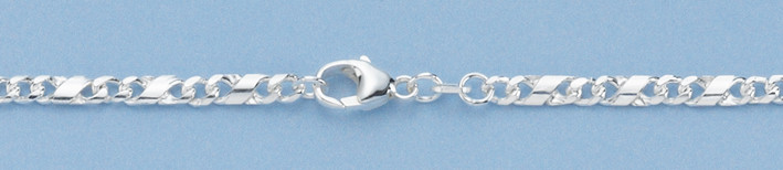 Armband Dollar-Kette Kettenbreite 3.1mm