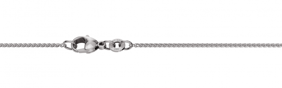 Necklace Wheat chain chain width 1.05mm