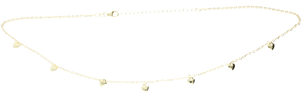 Collier Anker diamantiert