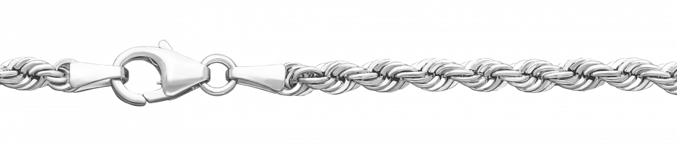 Collier Kordel hohl Kettenbreite 2.7mm
