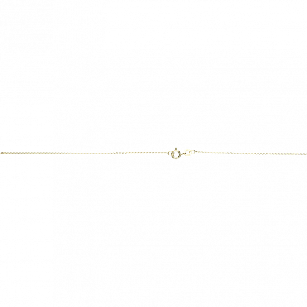 Necklace Anchor flat chain width 1mm