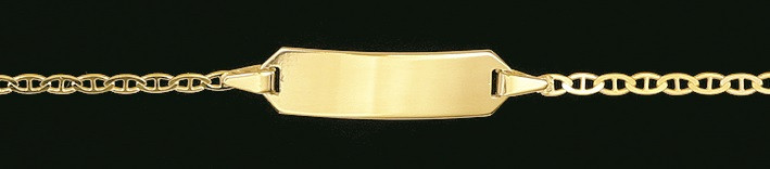 Id-Armband Panzersteg Kettenbreite 1.7mm