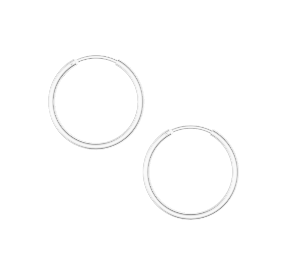 Earring ear hoops 1,5 mm