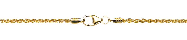 Collier Zopf Kettenbreite 2.5mm