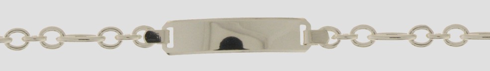 Id-Armband Anker-Figaro Kettenbreite 4.6mm