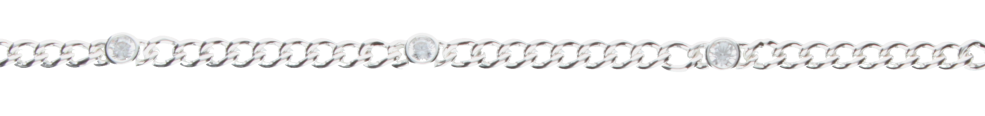Necklace Curb chain round