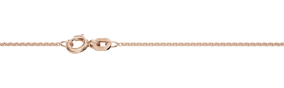Bracelet Anchor round chain width 1.1mm