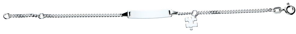 Id-Armband Panzer Kettenbreite 2.1mm