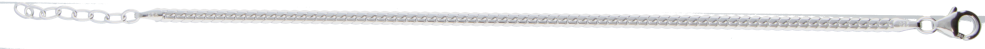 Bracelet Curb chain oval chain width 2.8mm
