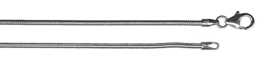 Collier Schlange Kettenbreite 1.5mm