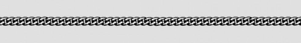 Collier Panzer rund Kettenbreite 2.7mm