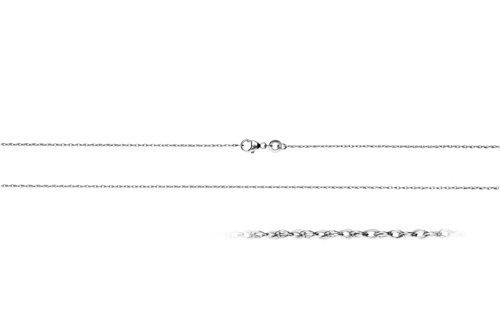 Collier Doppelanker Kettenbreite 0.96mm