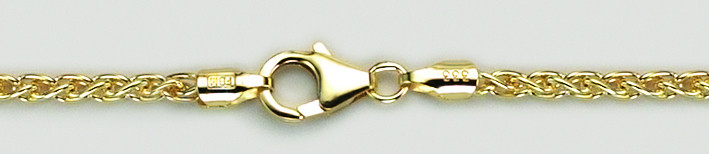Bracelet Wheat chain chain width 2.5mm