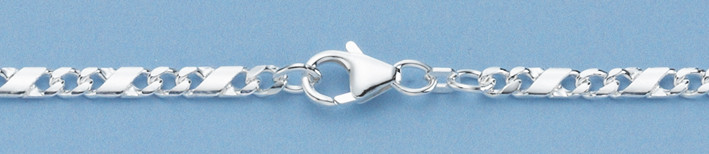 Armband Dollar-Kette Kettenbreite 3.7mm
