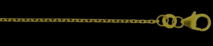 Necklace Anchor diamond cut chain width 1.3mm