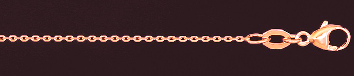 Collier Anker diamantiert Kettenbreite 1.15mm
