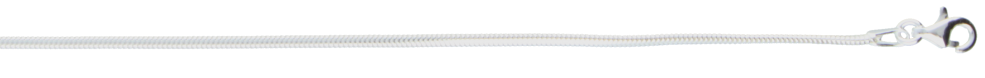 Necklace Snake chain oval chain width 1.6mm