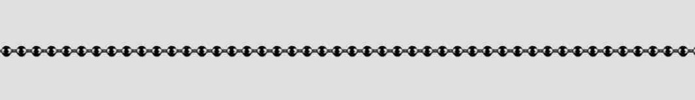 Collier Kugelkette dia. Kettenbreite 1.5mm