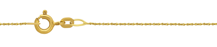 Collier Criss-cross-Kette Kettenbreite 0.7mm