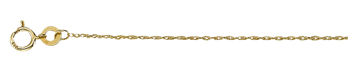 Collier Doppelanker Kettenbreite 1mm