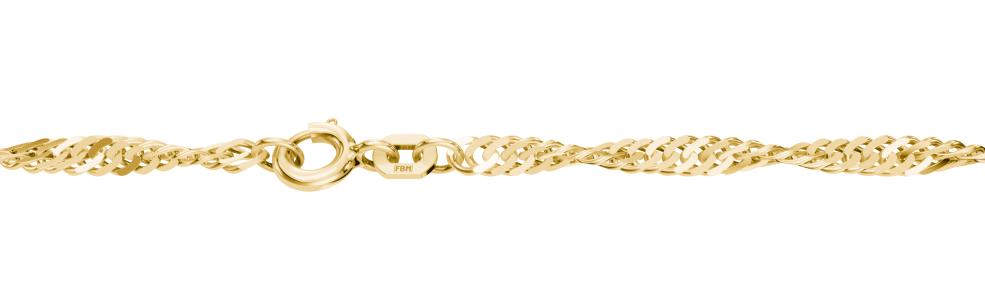Collier Singapur Kettenbreite 2.4mm