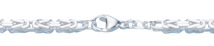 Collier Königskette Kettenbreite 4mm