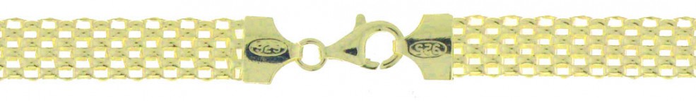 Collier Geflecht Kettenbreite 8mm