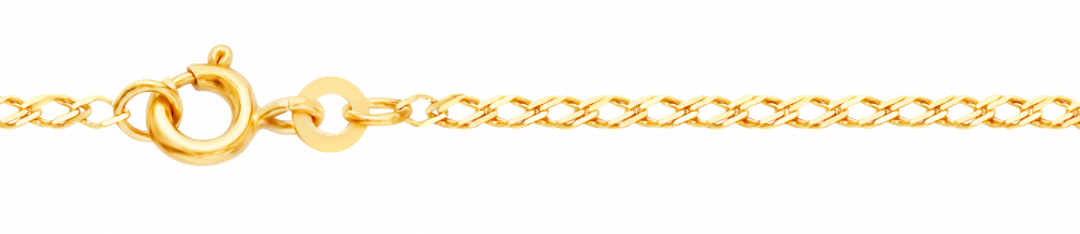 Collier Zwillingspanzer Kettenbreite 1.6mm