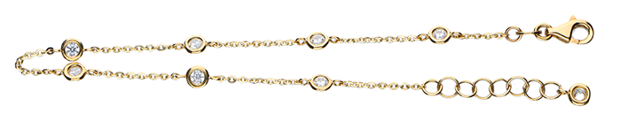 Armband Anker diamantiert