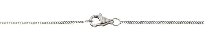 Collier Panzer rund Kettenbreite 1.1mm