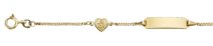 Id-Bracelet Curb chain chain width 1.4mm