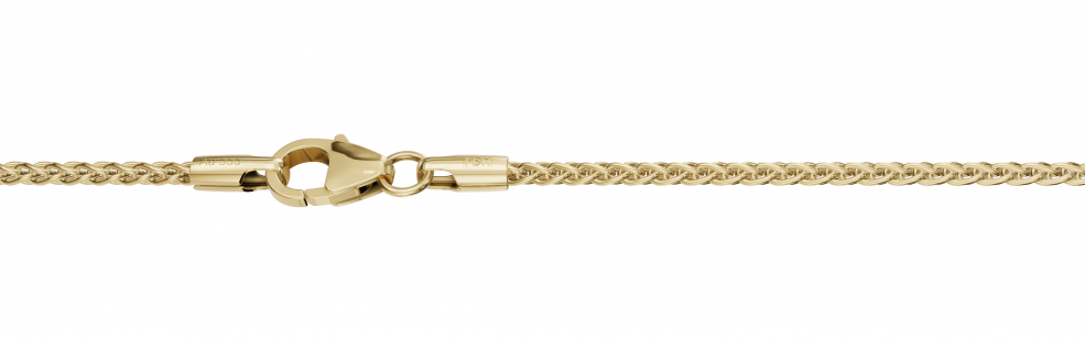 Collier Zopf Kettenbreite 1.7mm