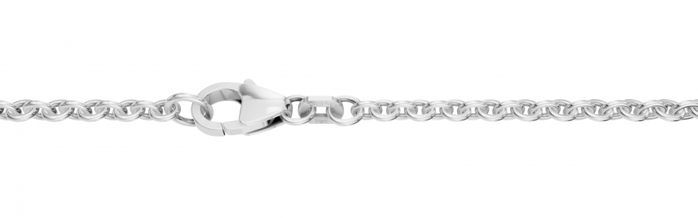 Necklace Anchor round chain width 2.8mm