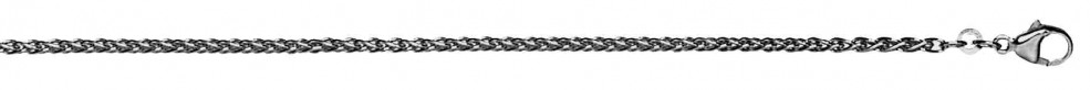 Collier Zopf Kettenbreite 2.5mm