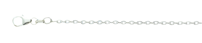 Collier Anker diamantiert Kettenbreite 1.7mm
