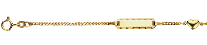 Id-Bracelet Curb chain chain width 1.8mm