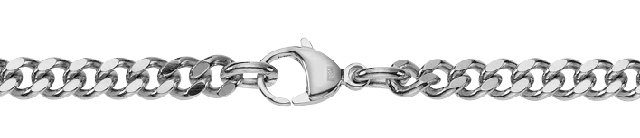 Necklace Curb chain chain width 6.3mm