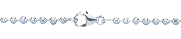 Collier Kugelkette Kettenbreite 3mm