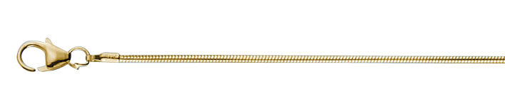 Necklace Snake chain chain width 1.2mm