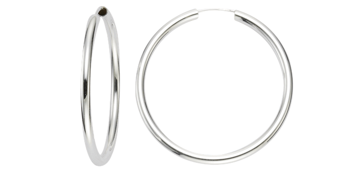 Earring ear hoops 3,0 mm