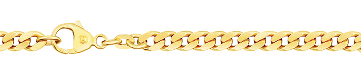 Necklace Curb chain chain width 4.7mm