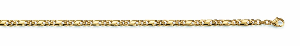 Armband Dollar-Kette Kettenbreite 5.4mm