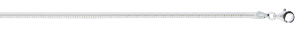Necklace Snake chain oval chain width 3.6mm