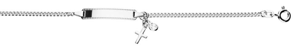 Id-Bracelet Curb chain chain width 2.1mm